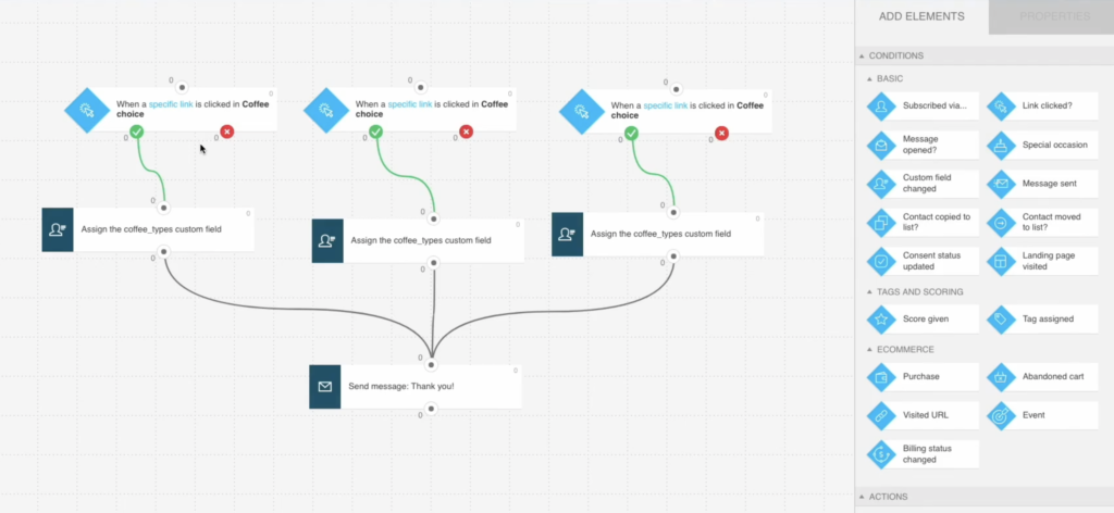 ActiveCampaign vs GetResponse: GetResponse segmentation